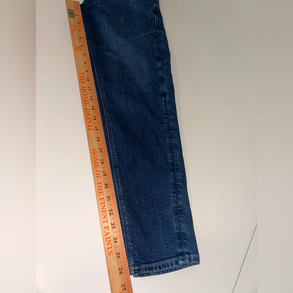 American Eagle women’s stretch Mom Jean mid rise jeans size 0 Regular - Picture 7 of 9
